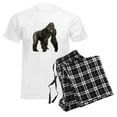 thumbnail image 6 of CafePress - Gorilla Men's Light Pajamas - Men's Light Loose Fit Cotton Pajama Set, 6 of 7