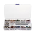 thumbnail image 2 of 240pcs / Box Rhinestone Rivets Hollow Rivets Jewelry Rivets Rivets Rivet Set, 2 of 8