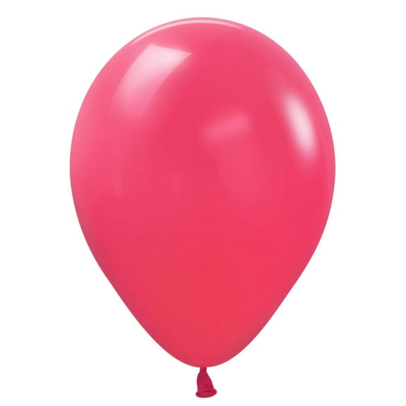 5 inch Sempertex Deluxe Raspberry Latex Balloons (100 Pack) - Party Supplies Decorations