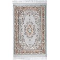 thumbnail image 3 of Muslim Prayer Rug Set with Beads and Bag, Elegant Ramadan Prayer Rug, 27.5x43.3 Inch Green, 3 of 7