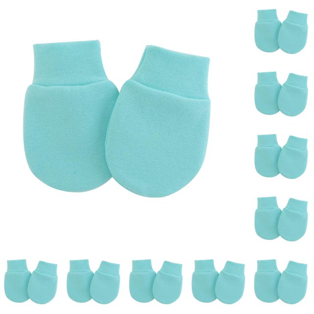 sweethay Manoplas para bebés Guantes para recién nacidos Diseño considerado Trajes para bebés Regalos de cumpleaños Decoración de ropa azul claro Type1 NO1 sweethay CBP223495