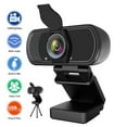 thumbnail image 1 of Caméra Web avec Microphone et Couvercle de Confidentialité avec Réduction du Bruit Caméra Web 1080p pour Bureau Win/MAC et Portable, Convient pour Vidéoconférence/diffusion en Direct et Skype/Zoom/YouTube, 1 of 8