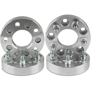 4X Wheel Spacers Adapters 5x105 to 5x100 1" Inch Compatible with Chevy Cruze to use 5x100 Wheels Grade 12.9 Studs