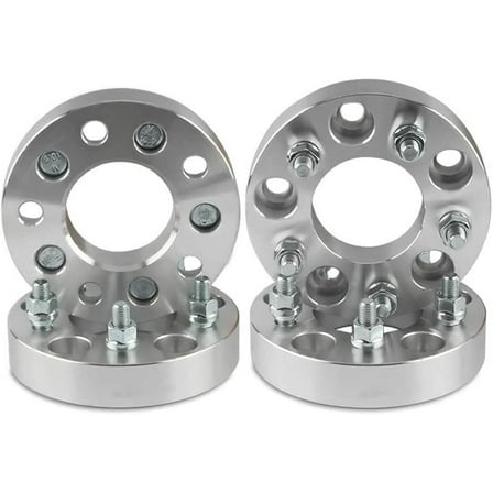 4X Wheel Spacers Adapters 5x100 to 5x4.25 1" Thick Compatible with 5x108 Wheels On 5x100 Car Grade 12.9 Studs Set of 4