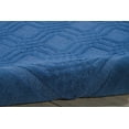 thumbnail image 5 of Nourison Westport Solid Blue 8' x 10'6" Area Rug, (8x11), 5 of 5