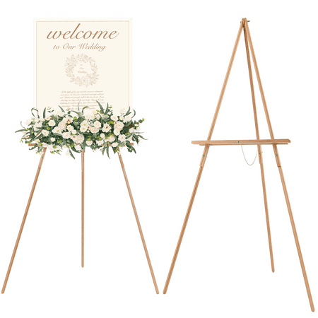 Heavy Duty Easel Stand for Wedding Sign & Poster 43 Inches Tall Easels for  Displ