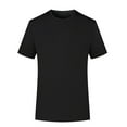 thumbnail image 1 of Cinvoph T-Shirt pour Hommes Gym Actif Extensible Tees Respirant Couleur Unie Tops de Course, 1 of 5