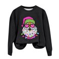 thumbnail image 2 of Hauts Contigoes pour Femmes Tendance, Mode de Noël Chandail Décontracté à Manches Longues à Col Rond Imprimé pour Femmes, Hauts Blouse, 2 of 3