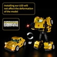 thumbnail image 4 of Kyglaring LED Lighting Kit, Compatible with Lego 10338 Bumblebee Robot Model (Not Included), 4 of 7