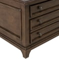 thumbnail image 4 of Liberty Furniture Industies, INC Arden Road Living Room Square Collector Cocktail Table  - Satin Cherry, 4 of 11