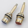 thumbnail image 4 of Ceramic Brass Replacement Faucet Cartridges (Red + Blue), 4 of 5