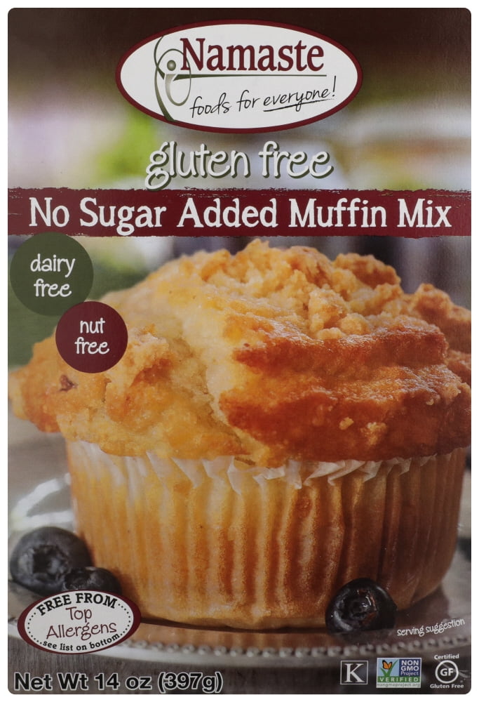 Namaste Foods Gluten Free Sugar Free Muffin Mix, 14 Oz - Walmart.com