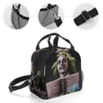 thumbnail image 4 of Beetlejuice Beetlejuice Lunch Bag, Insulated Lunch Box Large Capacity Reusable Insulated Cooler Lunch Totes Bag for Work Office School Camping Travel Picnic, 4 of 7