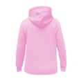 thumbnail image 2 of Sudadera Fruit of the Loom Para Mujer de Felpa con capucha y cierre, Lila, Talla EG, 2 of 4