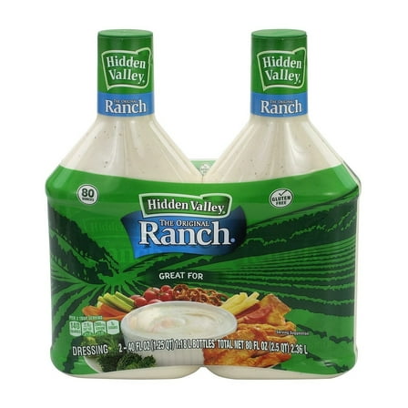 Hidden Valley Original Ranch Dressing 40 Ounce (Pack of 2)