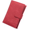 thumbnail image 1 of Shisuyan Multipurpose Passport Cover Red Pu Leather 1Pcs Professional Style, 1 of 8