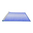 thumbnail image 2 of Ahgly Company Machine Washable Indoor Rectangle Abstract Blue Contemporary Area Rugs, 4' x 6', 2 of 4