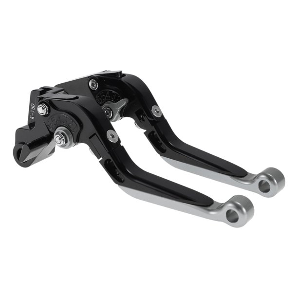 Palancas de freno y embrague cortas y largas para Kawasaki Z1000SX 2017-2020, palanca de manillar de motocicleta ajustable, aleación de aluminio, mango negro con extremo de titanio