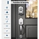 thumbnail image 5 of TEEHO TE002 Cerradura de puerta con huella digital - Cerradura de puerta de entrada sin llave - Cerrojo con teclado electrónico - Cerraduras inteligentes para puerta delantera - Cerradura automática -, 5 of 5