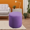 thumbnail image 6 of Super Stretch Ottoman Covers Slipcover Round Ottoman Slipcover Folding Storage Stool Furniture Protector Feature Soft Thick Bouncy Modern Style -, 6 of 8