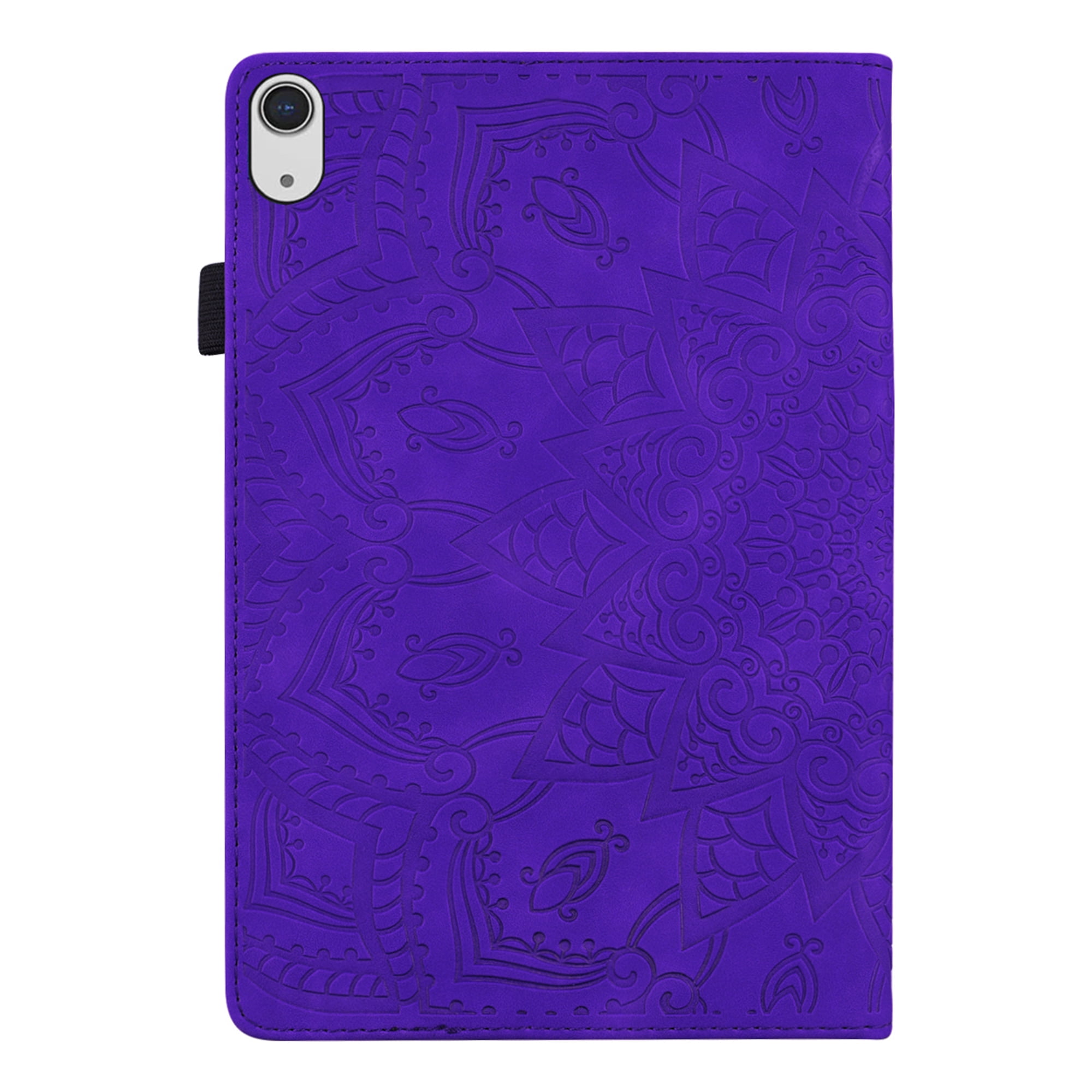 K-Lion for Apple iPad 10th Generation Folio Flip Case, 2022 iPad 10.9 Inch Case with  Pencil Holder & Card Holder Slots,Luxury PU Leather Shockproof Stand Slim Shell Cover for iPad A2757 A2777,Purple