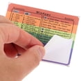 thumbnail image 2 of MOVTOTOP 4Sheets Rectangle Keyboard Key Stickers for Enhancing Productivity in Office Work and Study, 2 of 7