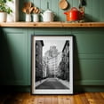 thumbnail image 6 of Gay Street 02 B&W - Manhattan New York Photography Black Framed Wall Art Print 12 x 18 inches, 6 of 8
