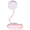 thumbnail image 1 of Lámpara De Escritorio LED, Luz De Noche LED Carga USB Plegable Atenuación Continua Para Trabajar Para Relajarse Para Estudiar ANGGREK Rosa, 1 of 8