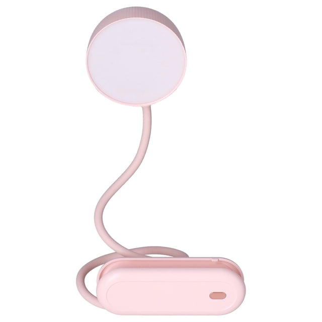 Lámpara De Escritorio LED, Luz De Noche LED Carga USB Plegable Atenuación Continua Para Trabajar Para Relajarse Para Estudiar ANGGREK Rosa