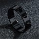 thumbnail image 1 of 1PC Gothic Stainless Steel Ring Punk Style Thorn Jewelry Rock Hip Hop Self-defense Rings Metal 3 Spiked Emergency Defense Ring, 1 of 5