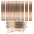 thumbnail image 1 of 10Pcs Metal Plant Labels Copper Tree Tags Garden Label Tags Outdoor Garden Metal Labels, 1 of 8
