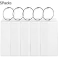 thumbnail image 2 of ZFSBZBS 5 Pack Cruise Luggage Tags,PVC Holders Fitting for Printing Label Tags, Waterproof with Resealable Zipper & Steel Loops (Clear), 2 of 5