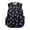 Bling Bling Star Print, variant on Soccer Ball Moon Star Boy's Large Capacity Backpack Kids 17 Inch Backpacks Waterproof Portable Bookbag with Water Bottle Holder Pocket