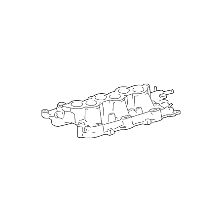 Genuine OE Toyota Intake Manifold - 17101-20070