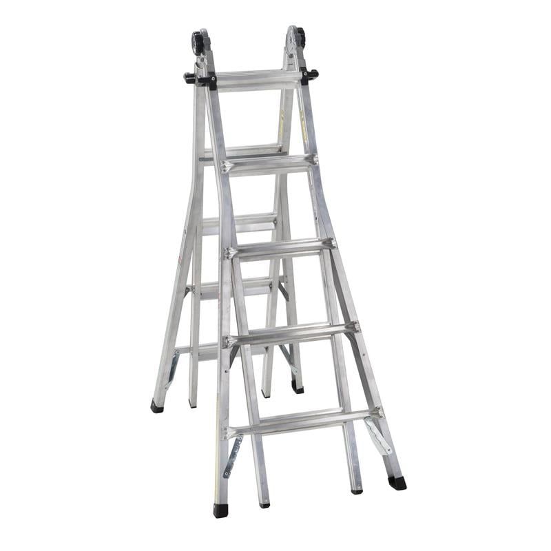 Cosco 22' Max Reach Aluminum Telescoping MultiPosition Ladder