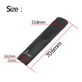 thumbnail image 2 of Premium Black ABS Alto Saxophone Reed - Strength 2.5, Durable, Deformation-Resistant with Precision Polishing for Elegant Design, Superior Sound Quality & Comfortable Play - Lightweight 2g Single, 2 of 6