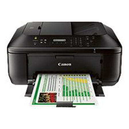 Canon PIXMA MX472 - Multifunction printer - color - ink-jet - Legal (8.5 in x 14 in) (original) - Legal (media) - up to 9.7 ipm (printing) - 100 sheets - 33.6 Kbps - USB 2.0, Wi-Fi(n) - with Canon InstantExchange