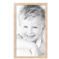 thumbnail image 2 of ArtToFrames 18" x 31" Hard Maple Picture Frame, 18x31 inch Brown MDF Poster Frame (WOM-4847), Pack, 2 of 8