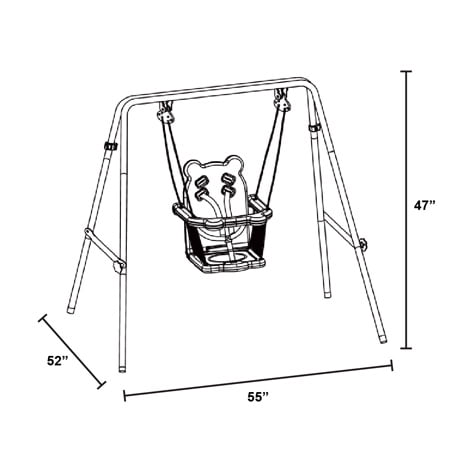 sportspower nursery swing