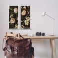thumbnail image 2 of Stupell Vintage French Typography Flowers Botanical & Floral Painting White Framed Art Print Wall Art, Set of 2, 2 of 8