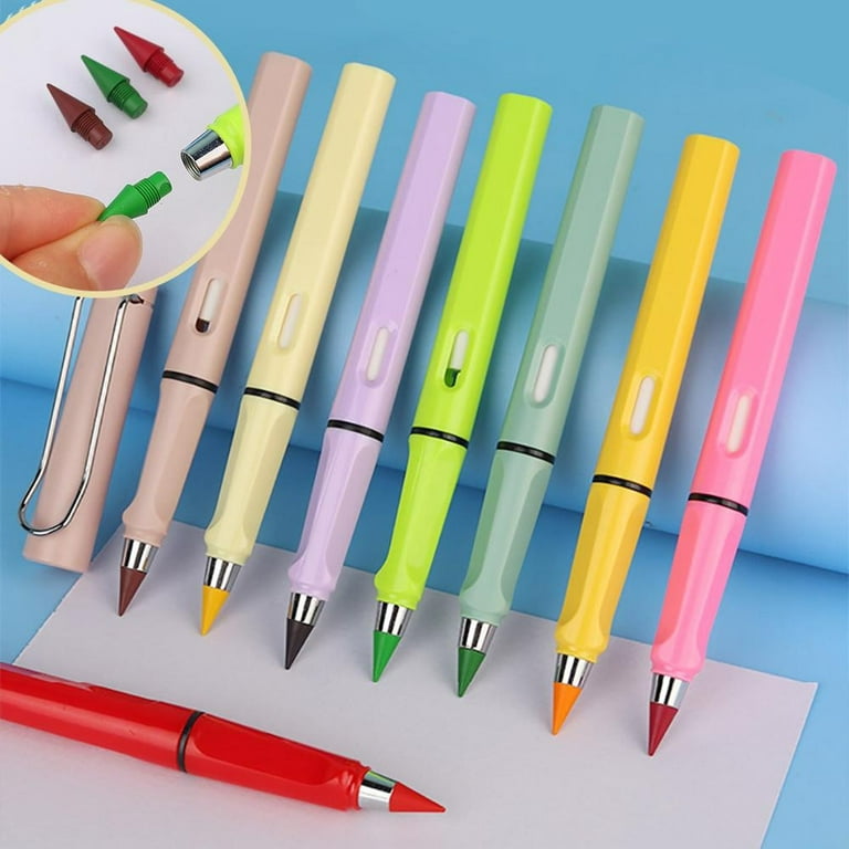 1Pcs Inkless Eternal Colored Pencils for Kids Adults Erasable