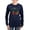 Navy, variant on CafePress - Excited For School T Shirt – Fun & Motivational Women's Long Sleeve T Shirt - Women's Long Sleeve Graphic Tee Casual Fit