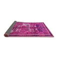 thumbnail image 2 of Ahgly Company Indoor Round Animal Pink Traditional Area Rugs, 5' Round, 2 of 4