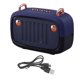 thumbnail image 2 of Matsuzay Altavoz de alta tecnología Reproductor de música inalámbrico Caja de altavoz estéreo portátil Altavoz de graves 5.0 compatible con Cables de audio/vídeo Azul, 2 of 6