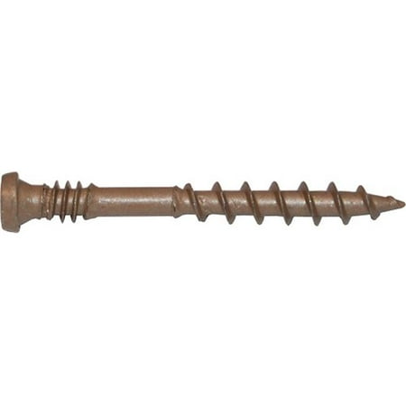 Screw Products 9 x 1.75 In. C-Deck Facia, Fencing & Railing Star Drive Composite Screws - 3500 Count