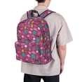 thumbnail image 5 of Goofa Summer Flamingo Printed Backpack,Laptop Backpack,Durable Anti-Theft Travel Work Backpack,Water-resistant Backpack, 5 of 9