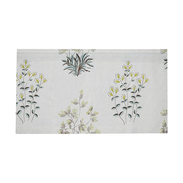 Encabezado de varil de cenefa de ventana con forro El 130x41cm SM SunniMix Cenefa de cortina de ventana