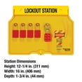 thumbnail image 5 of Master Lock Lockout Station,Filled,4 Padlocks 1482BP1106, 5 of 5