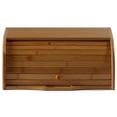 thumbnail image 2 of Cortesi Home  Loafy Natural Bamboo Bread Box with Handle - Bread Box, 2 of 4