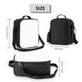 thumbnail image 2 of Lsque Travel Around The World Airplane Lunch Bag Lunch Box for Women Men Reusable Insulated Lunch Tote Bag,Leakproof Thermal Cooler Sack Food Handbags Case High Capacity, 2 of 9